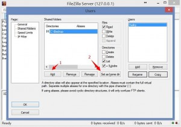 FileZilla_Server_Setting_Home_Dir